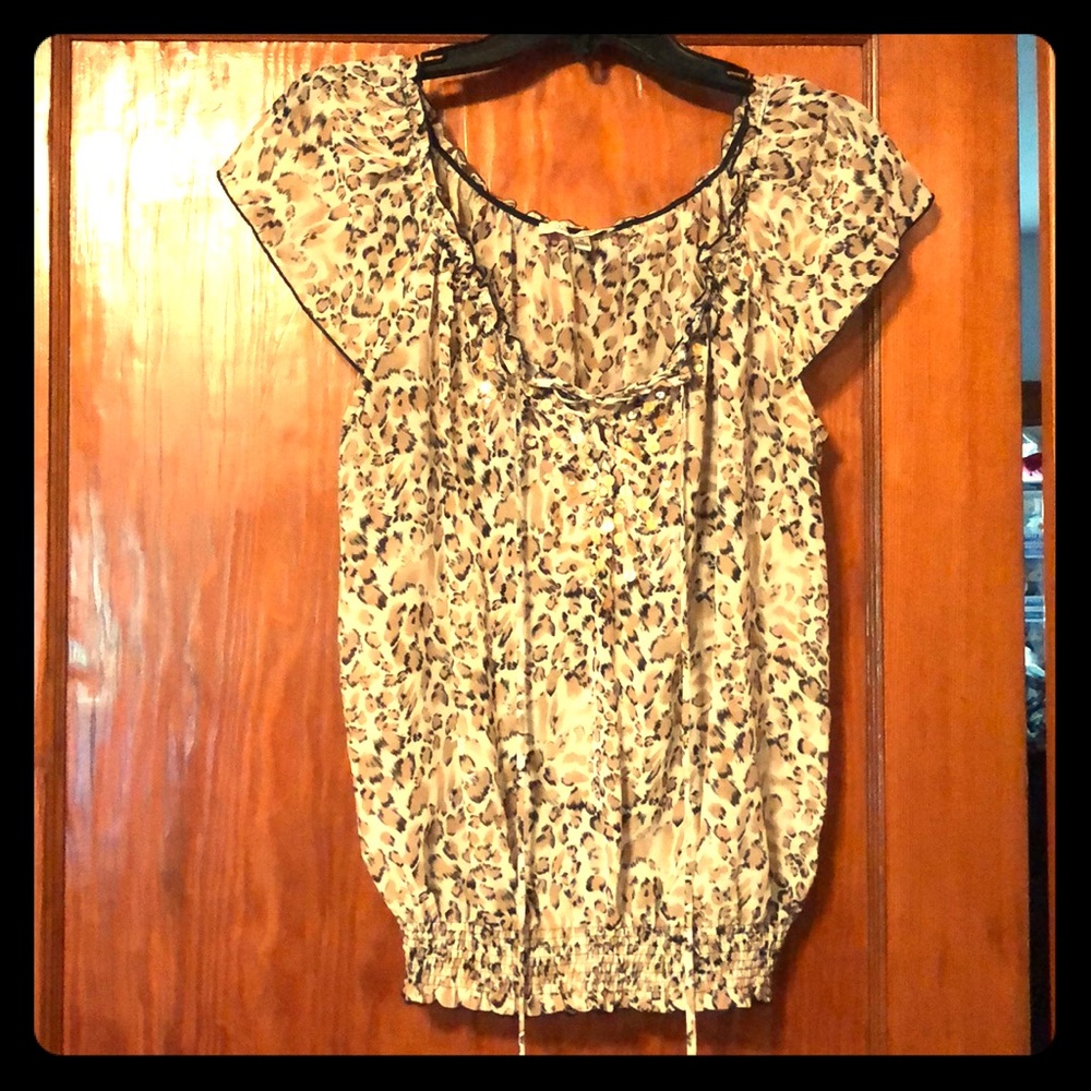 Leopard print shirt